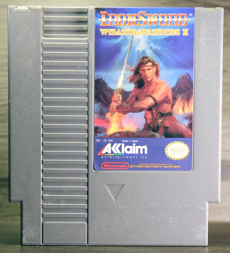 Iron Sword Wizards and Warriors II (NES)