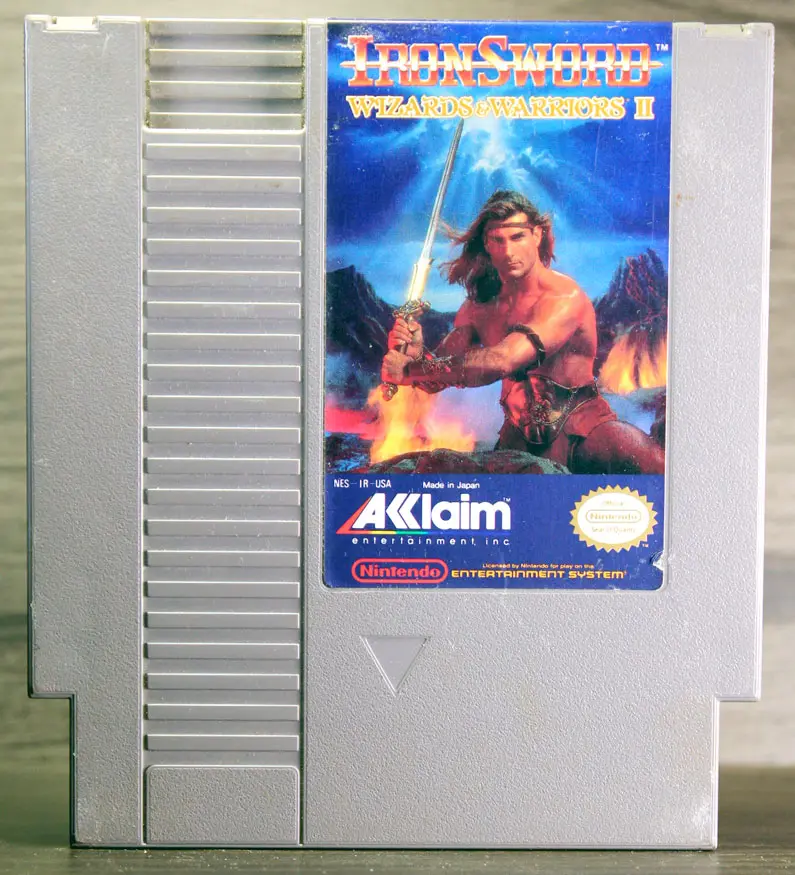 Iron Sword Wizards and Warriors II (NES)