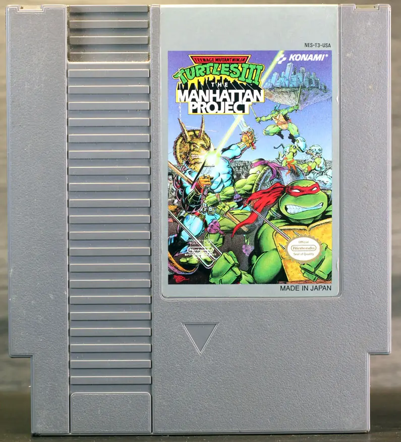 Teenage Mutant Ninja Turtles III The Manhattan Project (NES)