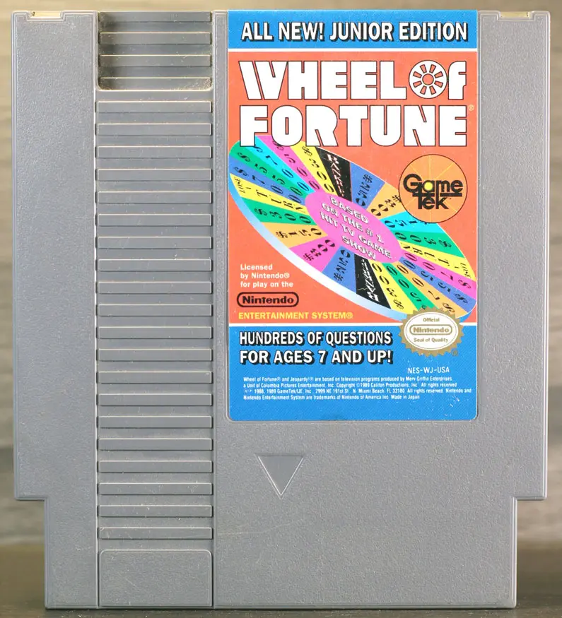 Wheel of Fortune Junior Edition (NES)