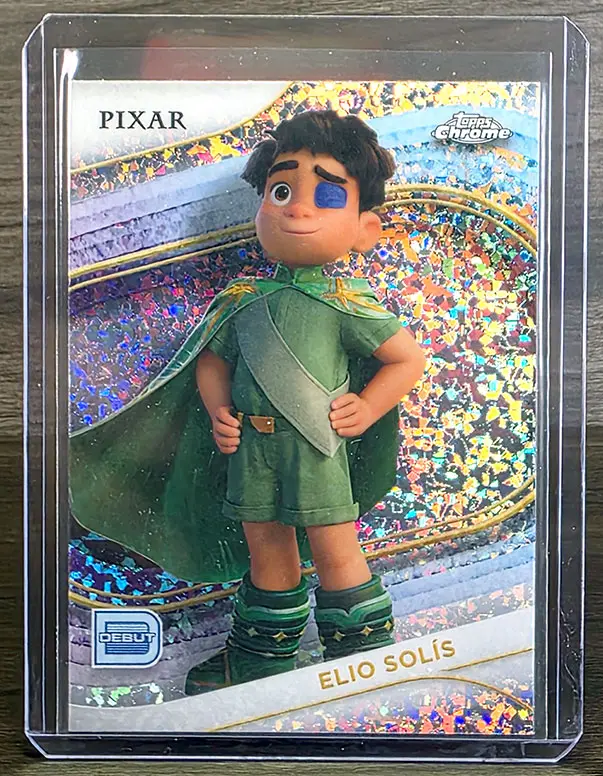 2025 Topps Chrome Disney Elio Silos Mini Diamond Refractor
