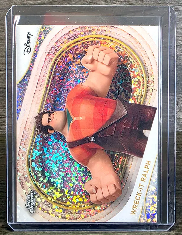 2025 Topps Chrome Disney Wreck-It Ralph Mini Diamond Refractor