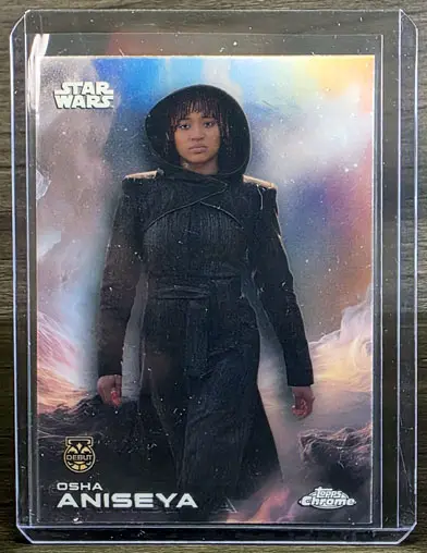 2025 Topps Chrome Osha Aniseya Refractor