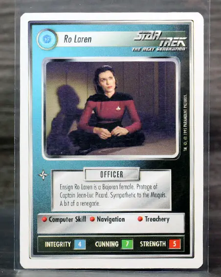 Ro Laren (White Border Beta)