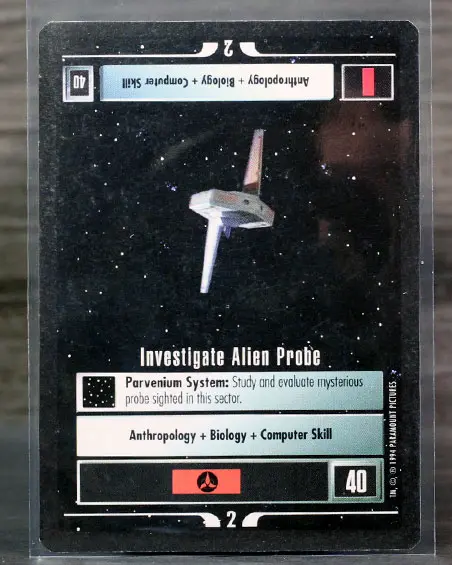 Investigate Alien Probe