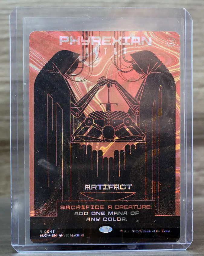 Phyrexian Alter HALO FOIL