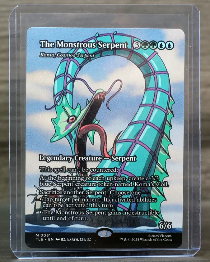 The Monstrous Serpent - Koma, Cosmos Serpent (Borderless)