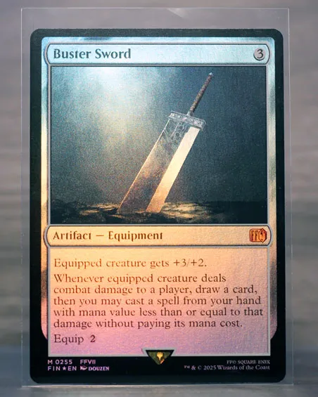 Buster Sword (FOIL) (Final Fantasy) | Mystic Hobby Shop