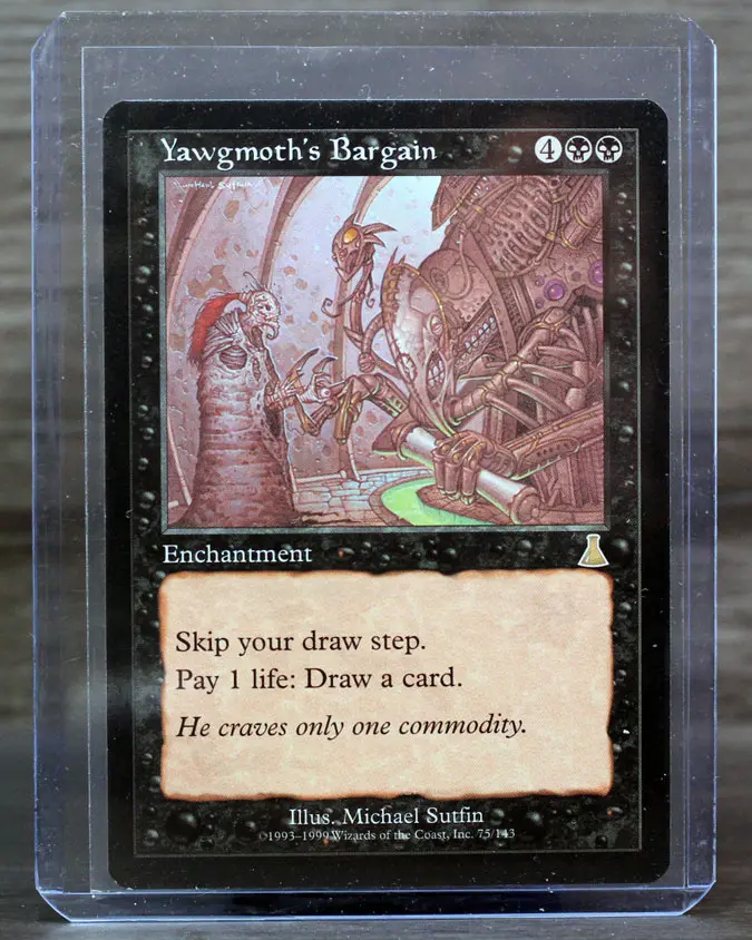 Yawgmoth's Bargain (NRMT) (Urza's Destiny)