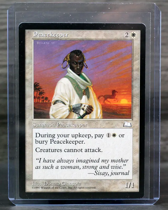 Peacekeeper (NRMT) (Weatherlight)