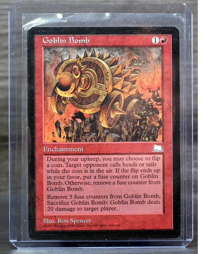 Goblin Bomb (NRMT) (Weatherlight)