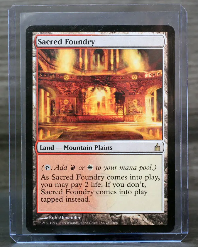 Sacred Foundry (Ravnica City of Guilds)