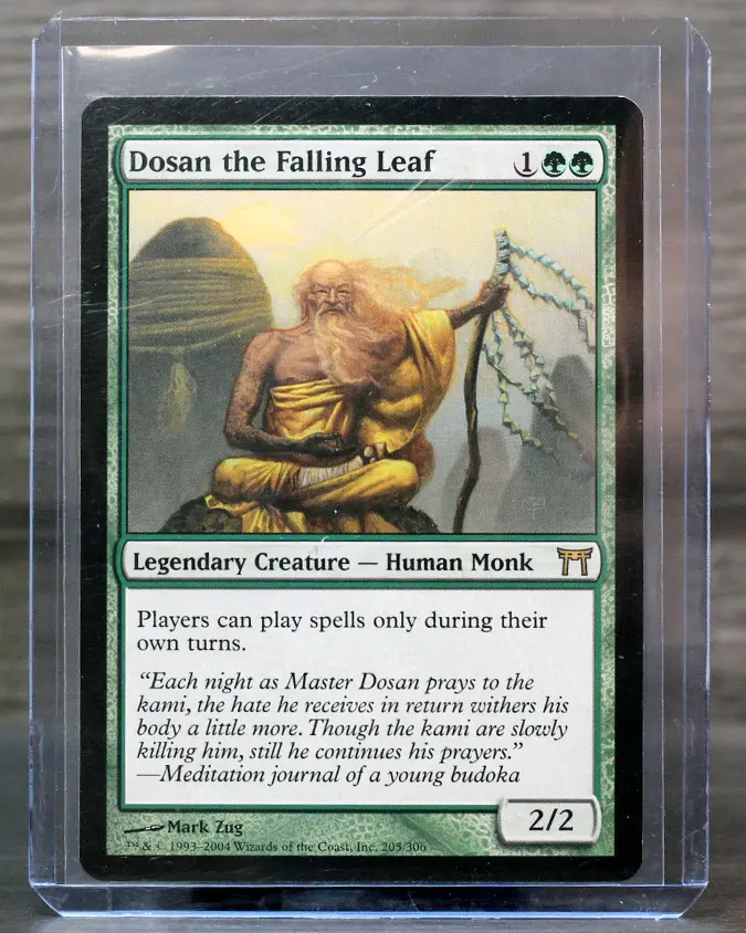 Dosan the Falling Leaf (NRMT) (Champions of Kamigawa)