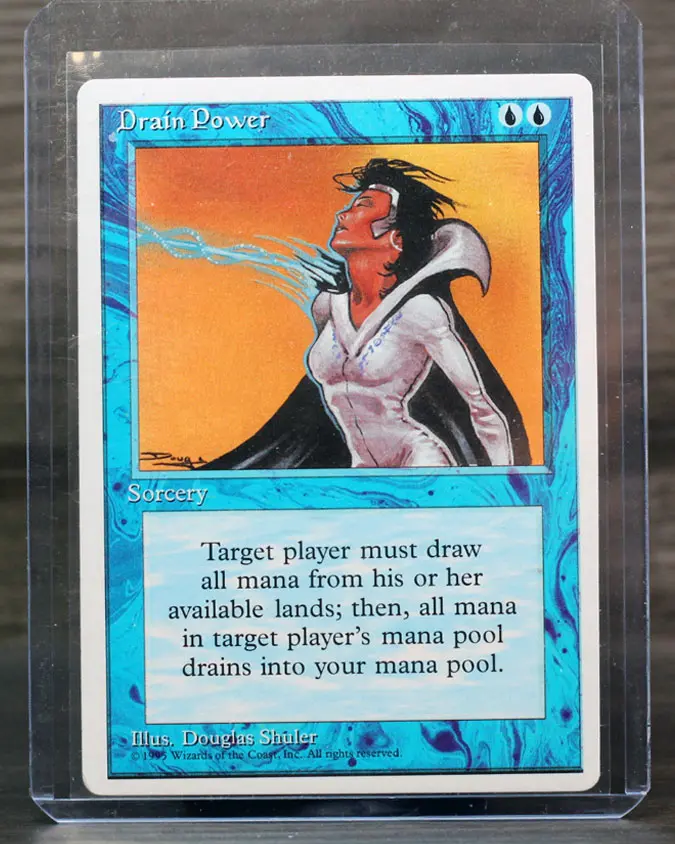 Drain Power (Alternate Fourth Edition) (NRMT) (Fourth Edition)