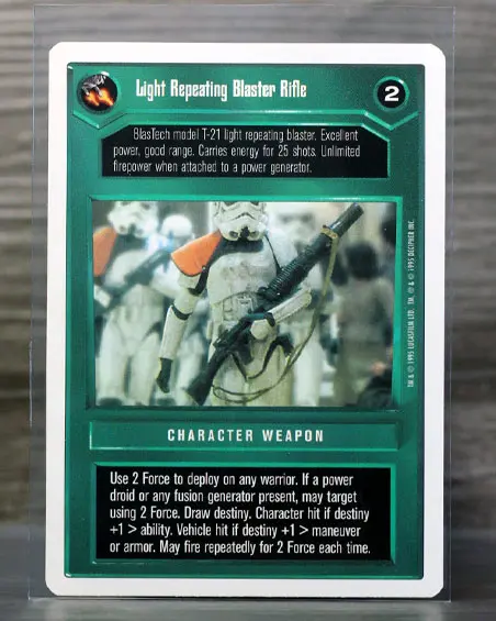 Light Repeating Blaster Rifle (Unlimited WB)