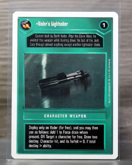 Vader's Lightsaber (Unlimited WB)