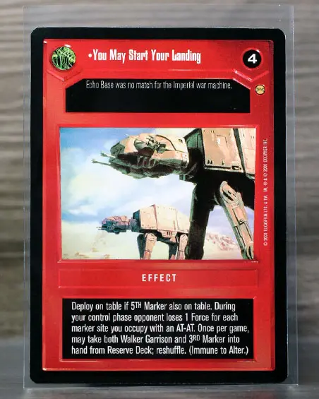 You May Start Your Landing