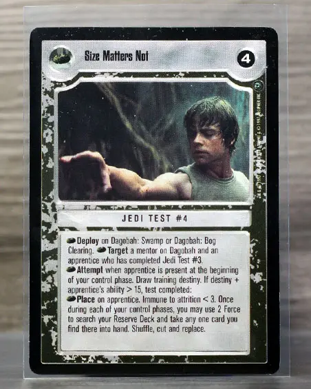 Size Matters Not (Limited)