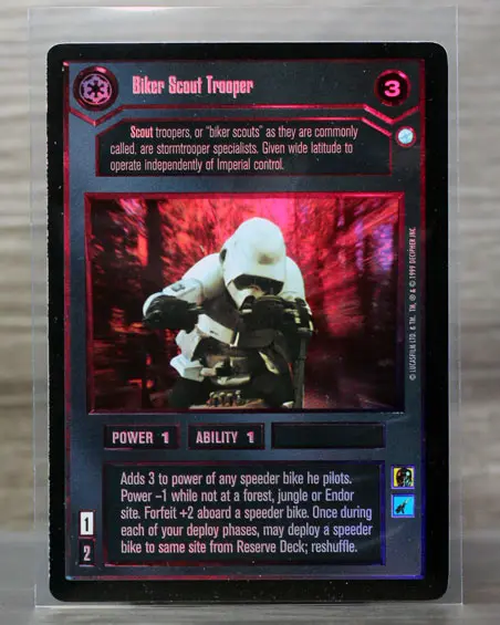 Biker Scout Trooper (FOIL)