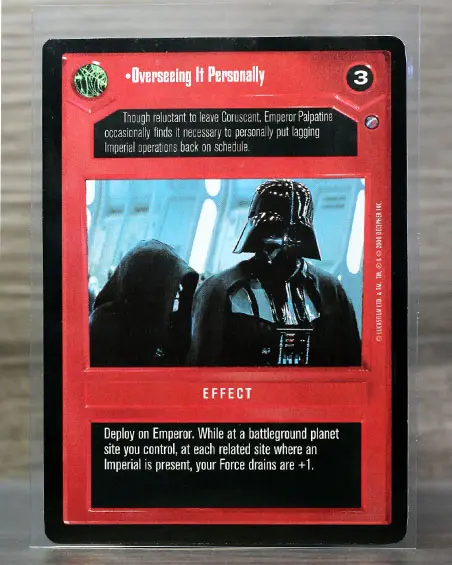 Overseeing It Personally