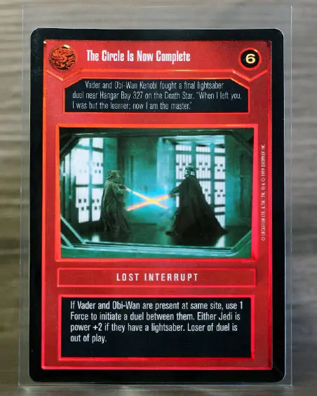 The Circle Is Now Complete (Foil)