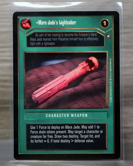 Mara Jade's Lightsaber (FOIL)