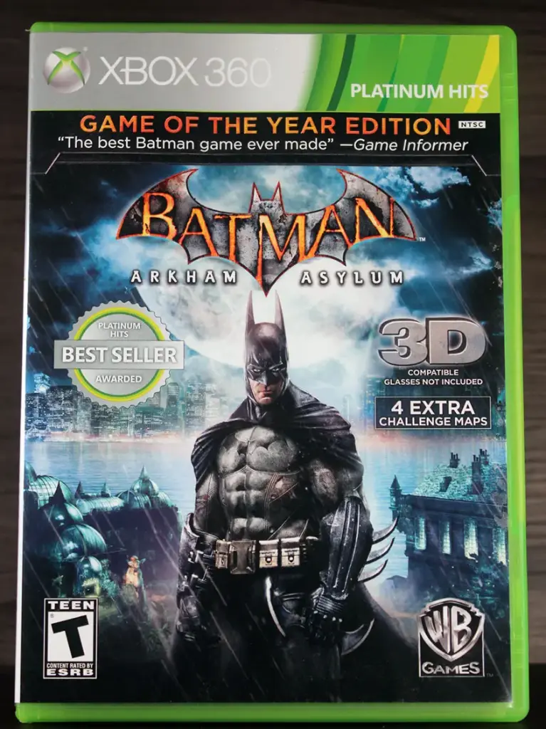 Batman: Arkham Asylum (Game Of The Year Edition Platinum Hits)