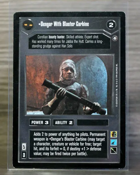Dengar With Blaster Carbine