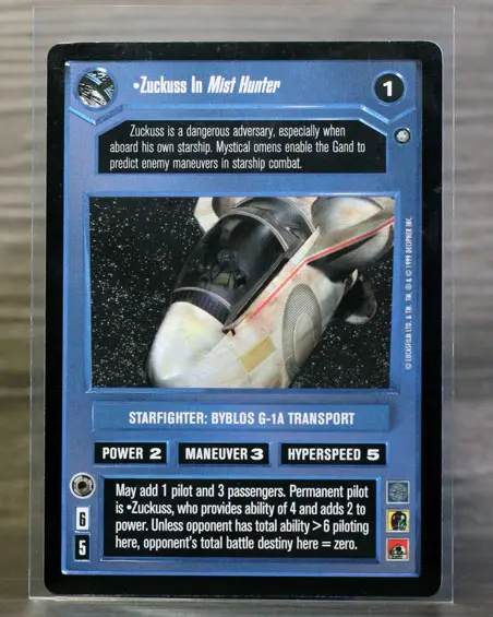 Zuckuss In Mist Hunter