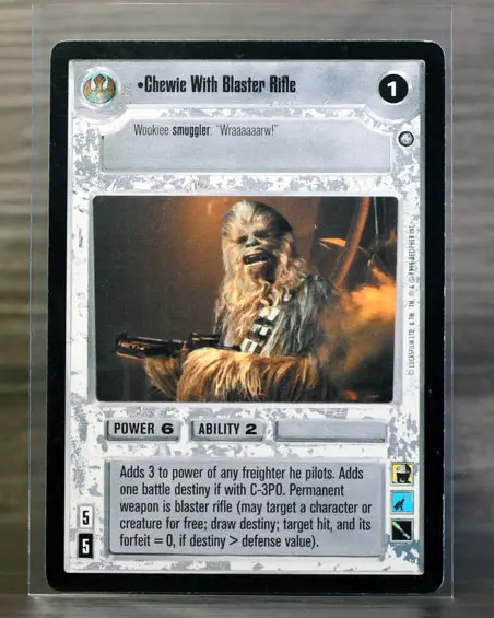Chewie With Blaster Rifle