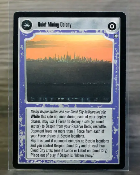 Quiet Mining Colony/Independent Operation