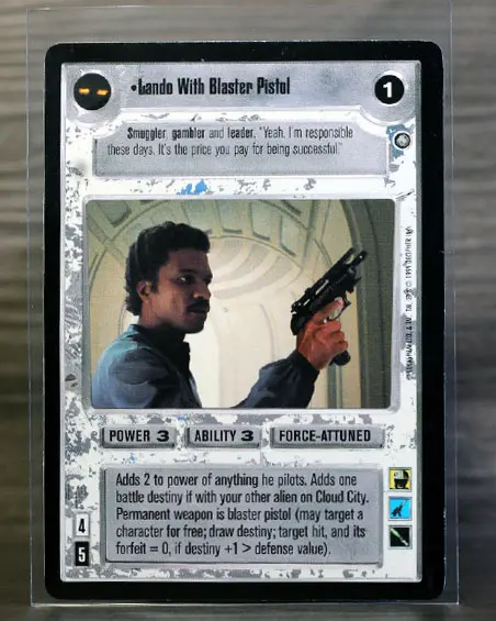 Lando With Blaster Pistol
