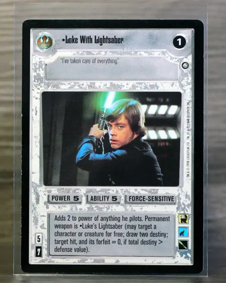 Luke With Lightsaber