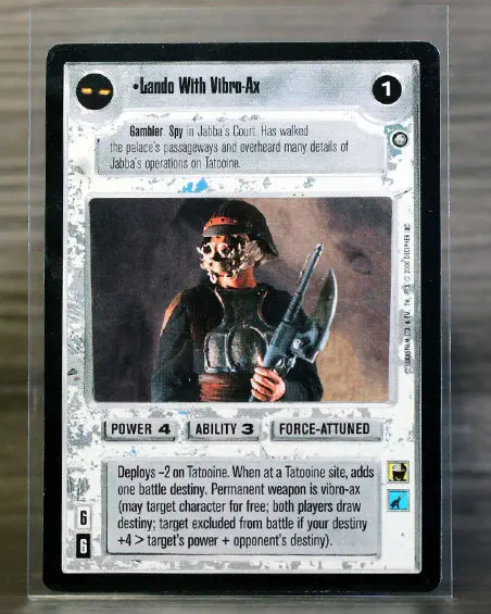 Lando With Vibro-Ax