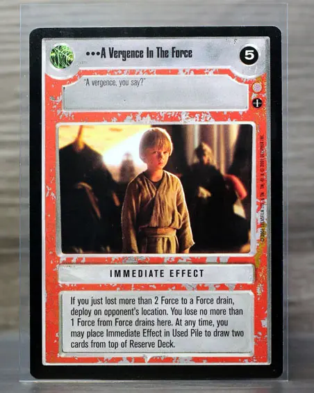 A Vergence In The Force