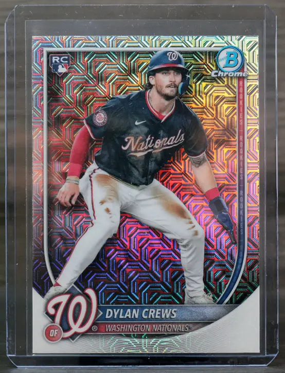 Dylan Crews 2025 Bowman Chrome Prospects (Mojo)