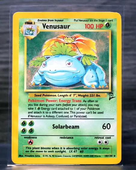 Venusaur Base Set 2 (MP)