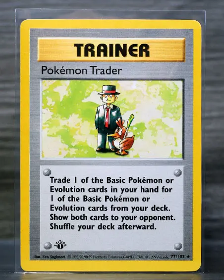 Pokemon Trader - Base Set (Shadowless) (NRMT)
