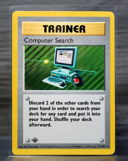 Computer Search - Base Set (Shadowless) (LP)