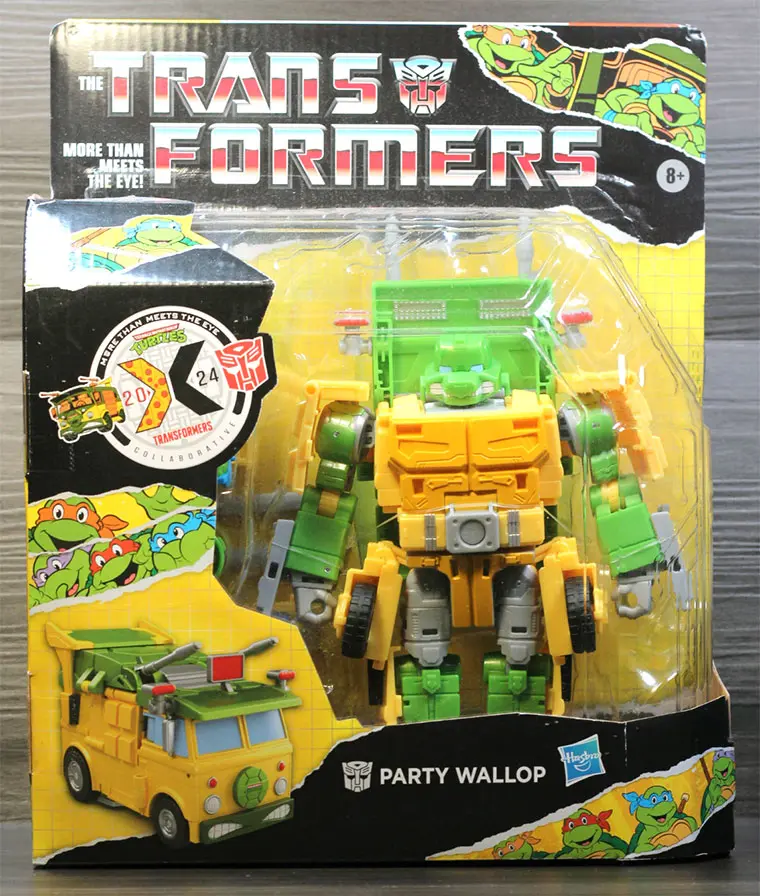 Transformers Teenage Mutant Ninja Turtles Collaborative 2024 Party Wallop