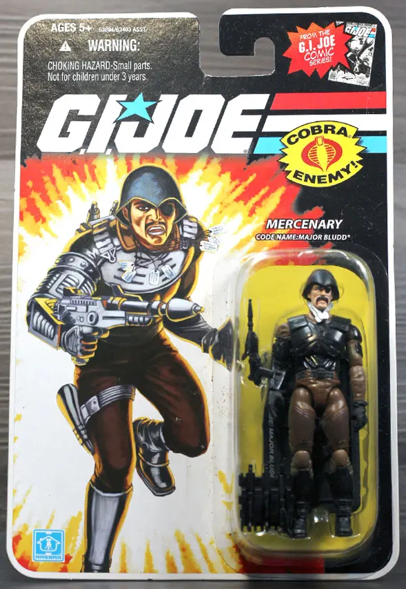 Major Bludd GI Joe 25th Anniversary MOC