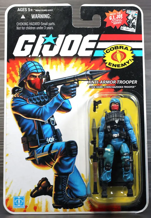 Cobra Bazooka Trooper GI Joe 25th Anniversary MOC