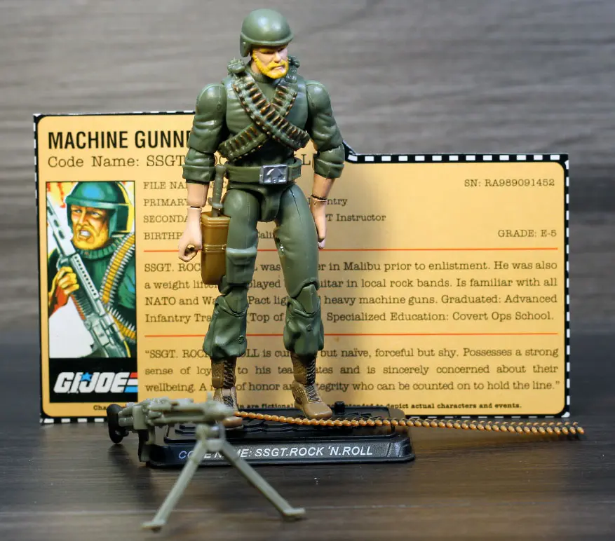 Rock 'N Roll GI Joe 25th Anniversary (Loose)