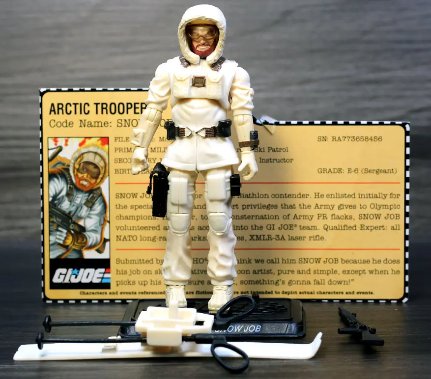 Snow Job GI Joe 25th Anniversary (Loose)
