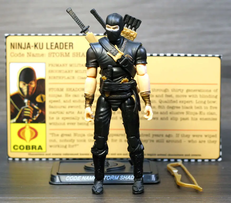 Storm Shadow Ninja-Ku GI Joe 25th Anniversary (Loose)