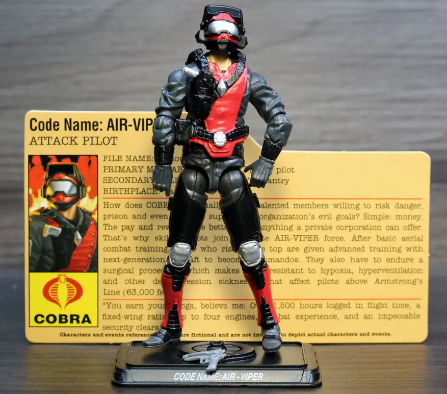 Cobra Air Strato Viper GI Joe 25th Anniversary (Loose)