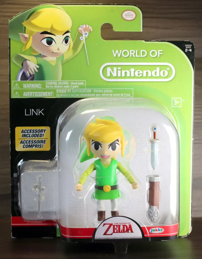 Link's Awakening Toon Link World of Nintendo Action Figure (MOC)