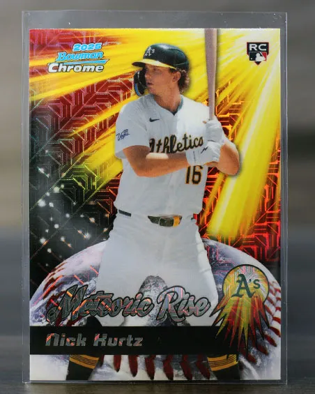 Nick Kurtz 2025 Bowman Chrome Meteoric Rise Mojo RC