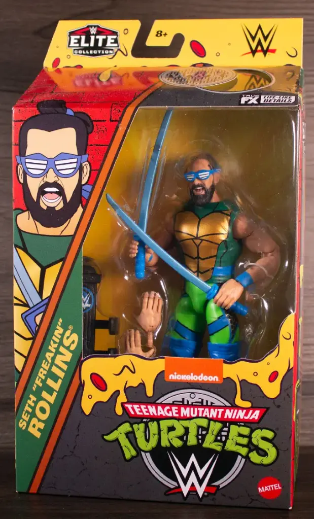 Seth Rollins WWE x Teenage Mutant Ninja Turtles Elite Collection (Sealed)