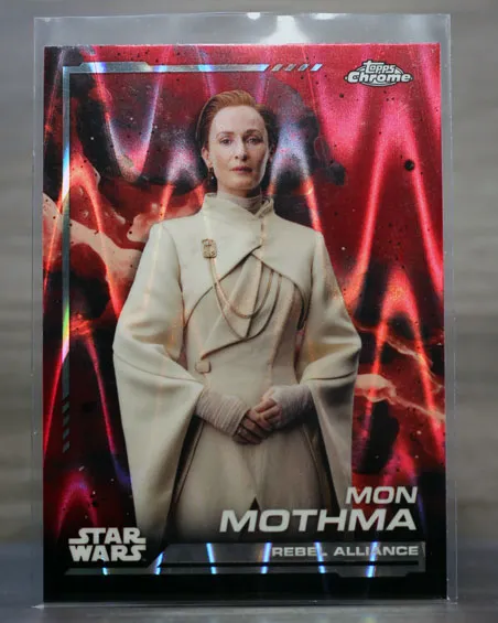 2024 Topps Chrome Mon Mothma Red Raywave Refractor